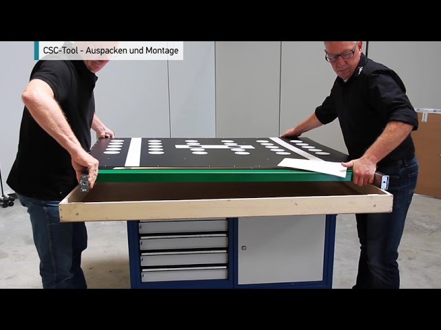 CSC Tool – Auspacken und Montage
