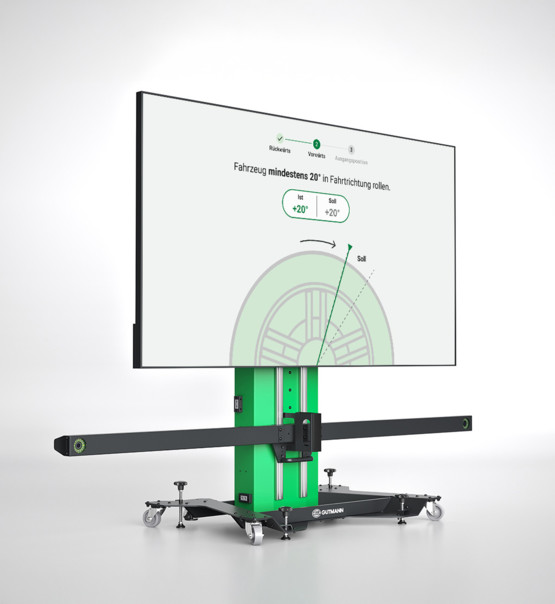 2. Teilautomatische Ausrichtung