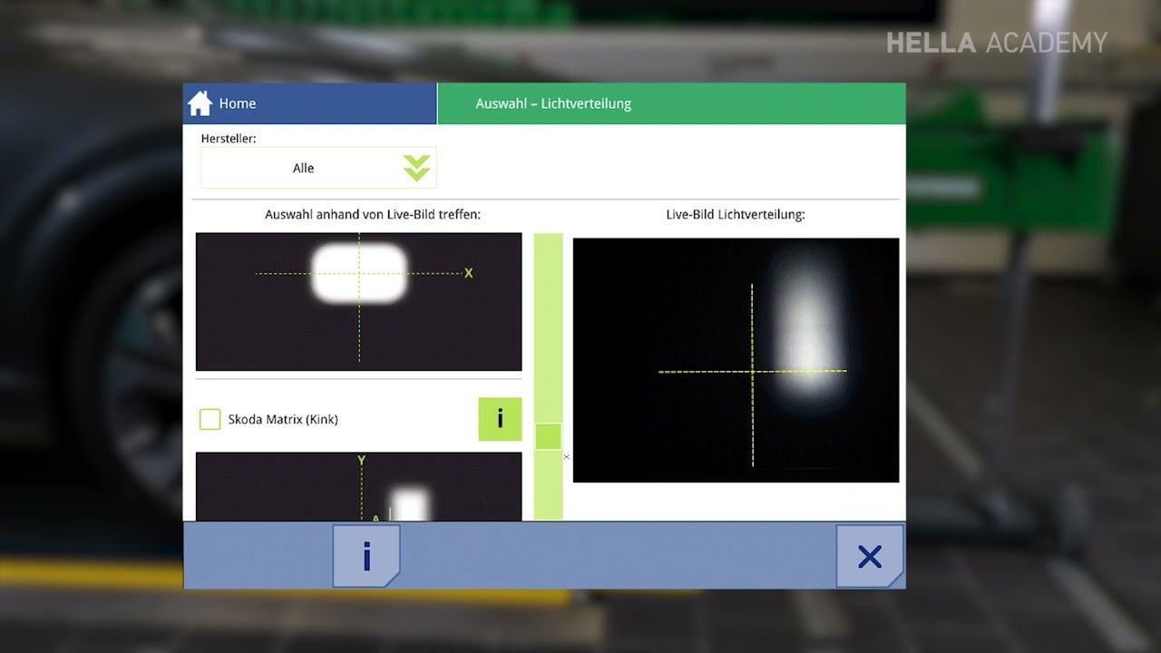 HGS SEG V – Arbeiten mit dem Fernlichtassistent des SEG V (de)