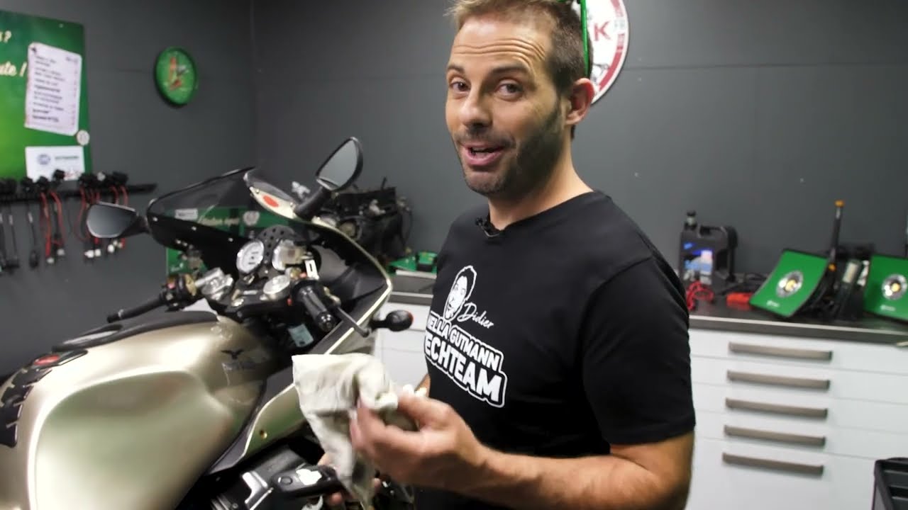 Diagnostic Moto avec Didier / Episode 7 / Motoguzzi Le Mans / vérifier l'accélération